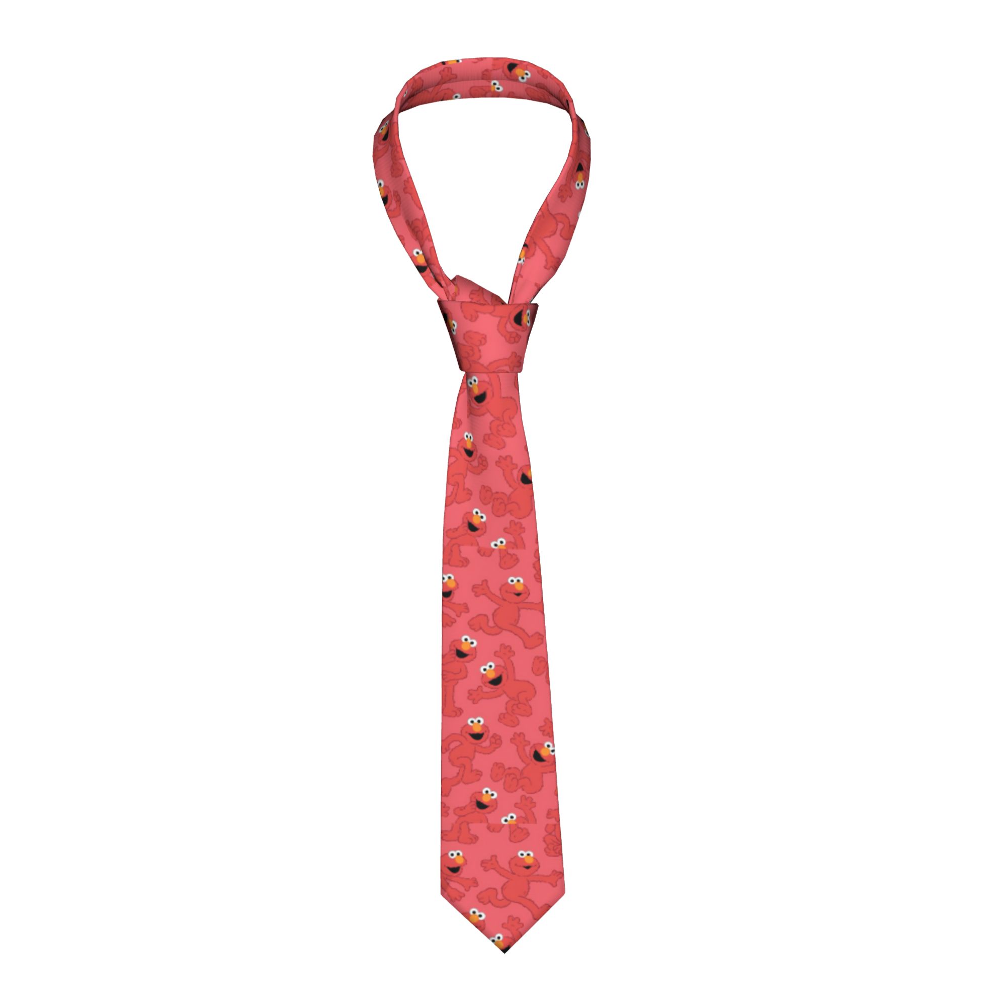 Skinny Tie Men - Dasi Kartun Sesames Streets 8 cm