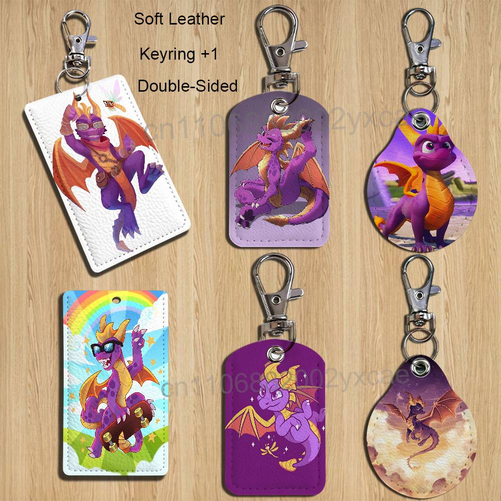 Lanyard Badge Holder - Game Spyro The Dragon Sparx Tempat