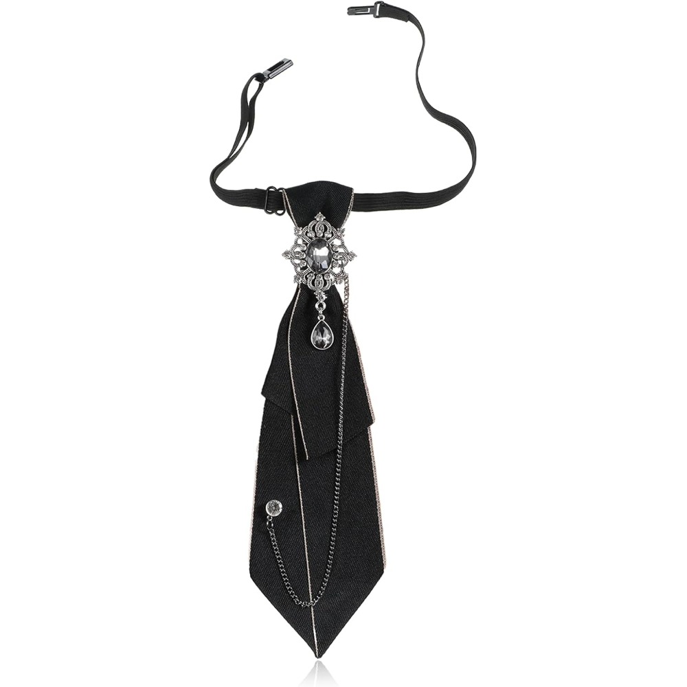 Bow Tie Pre Tied - Pita Dasi Berhias Berlian Imitasi: Aksesori