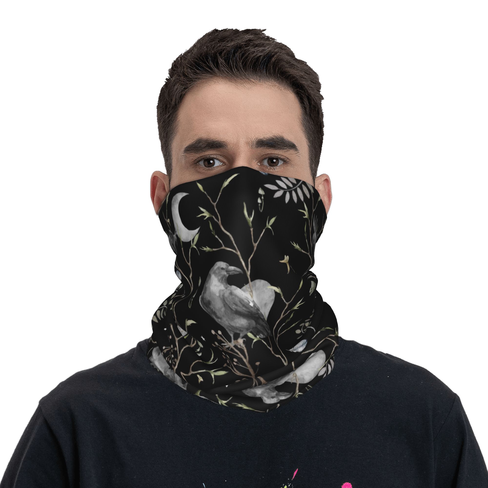 Neck Warmer Tube - Penghangat Leher dan Kepala Motif Penyihir