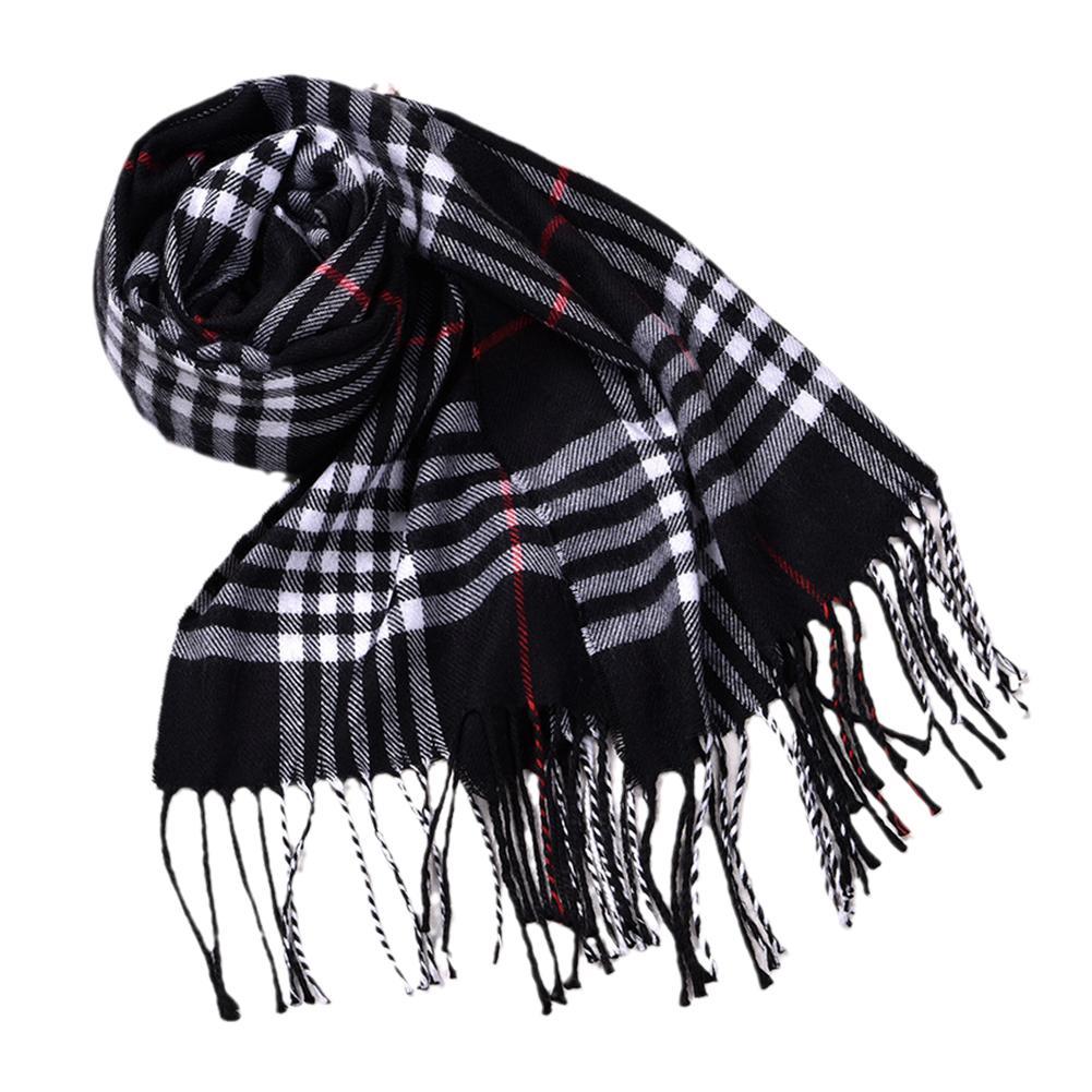 Muffler Men Wool - Syal Musim Dingin Gaya Inggris Syal