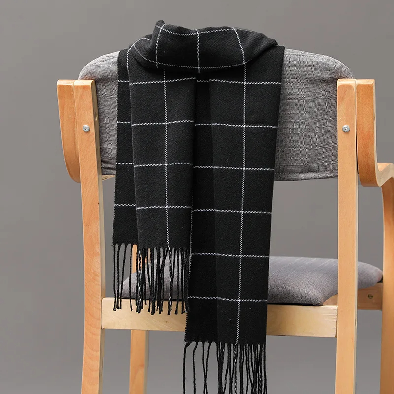 Muffler Men Wool - Syal pria musim dingin baru 2023