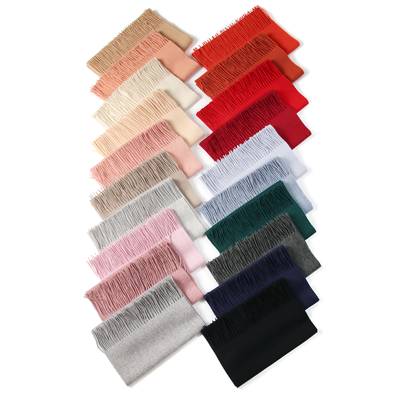 Muffler Men Wool - LONGMING 100% Merino Selendang Rajut Wol