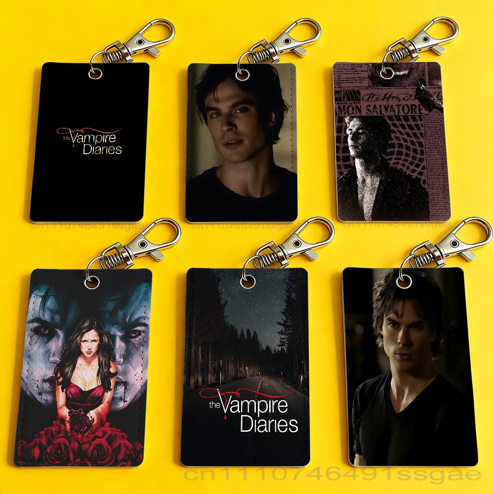 Lanyard Badge Holder - The V-Vampire D-Diaries Tempat Kartu Gantungan