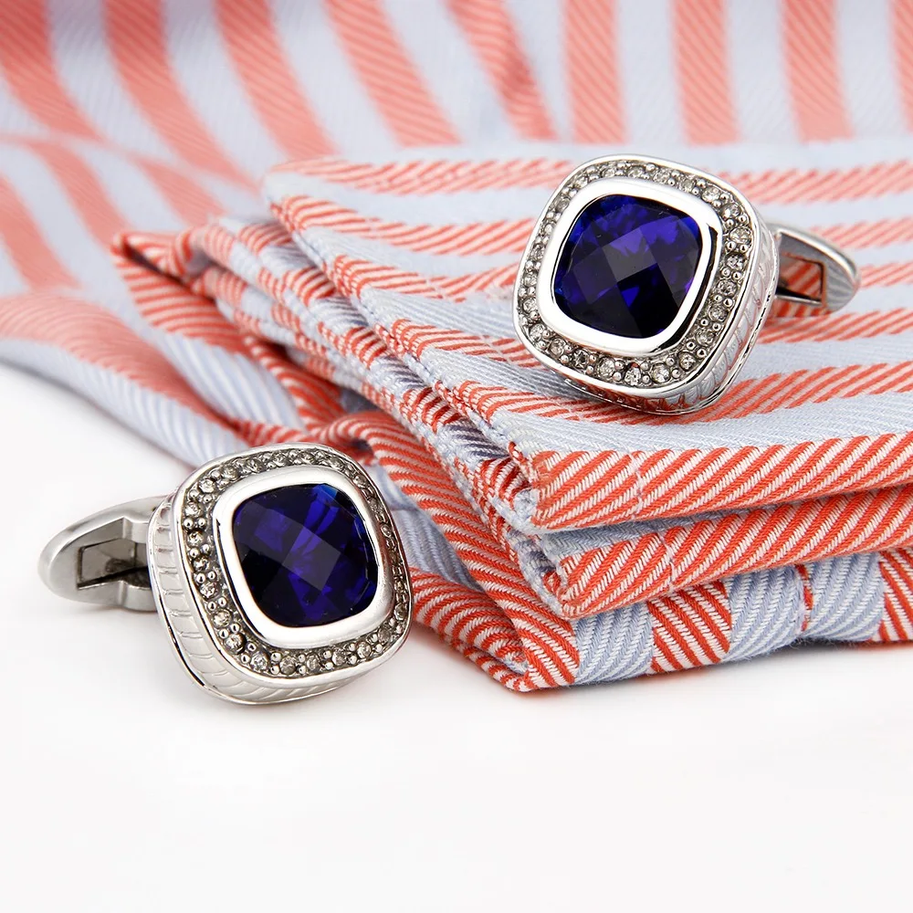 Tie Clip Silver - Kancing Manset untuk Pria Set Kancing