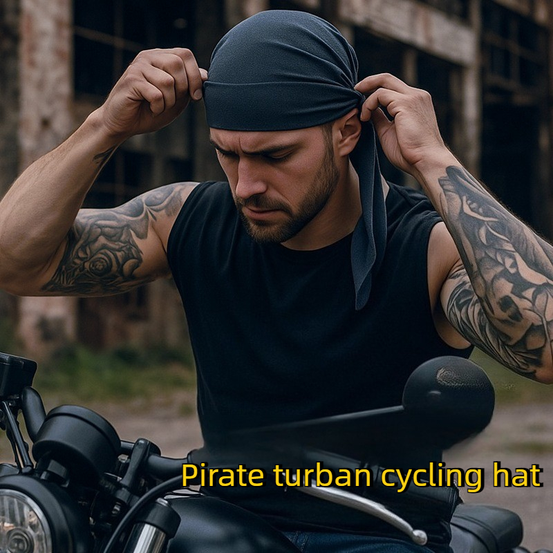 Bandana Doo Rag - Bandana Bajak Laut Pria Cepat Kering,