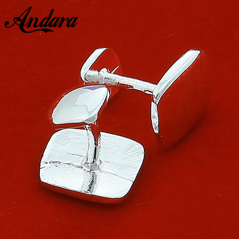 Tie Clip Silver - Hot Sale Perak Square atau Pria