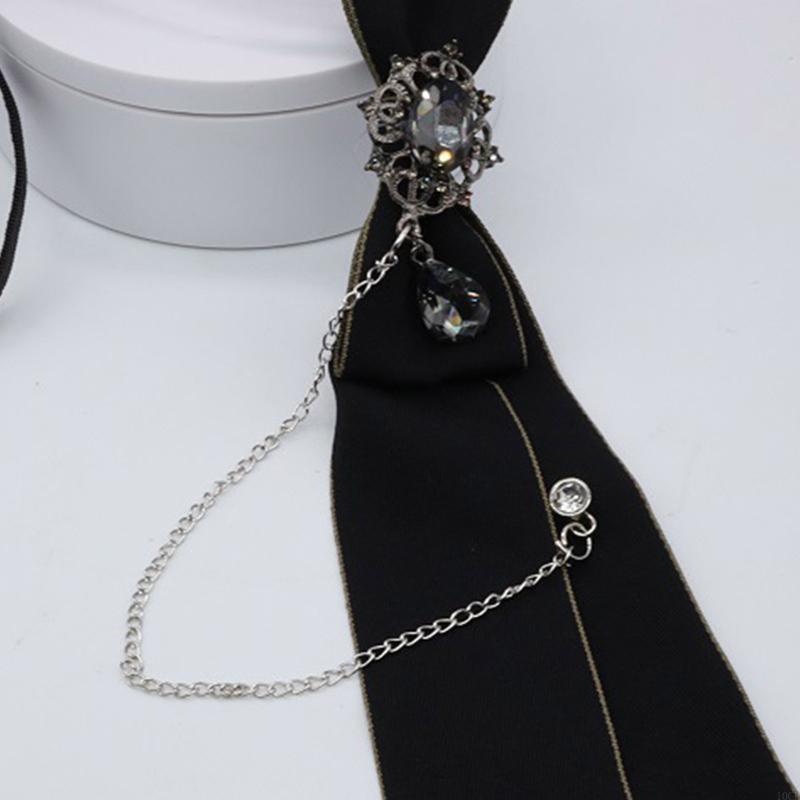 Bow Tie Pre Tied - Dasi Dasi Pesona Berlian Imitasi Rantai