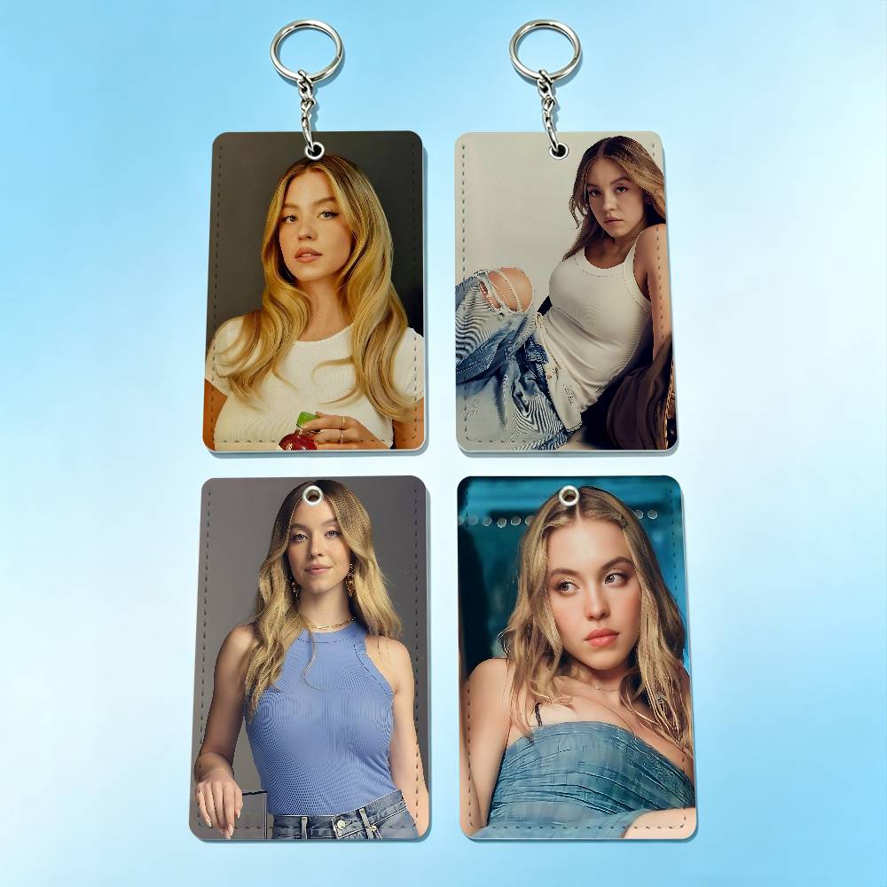 Lanyard Badge Holder - Sobeautiful S-Sydney Sweeney Tempat Kartu Gantungan