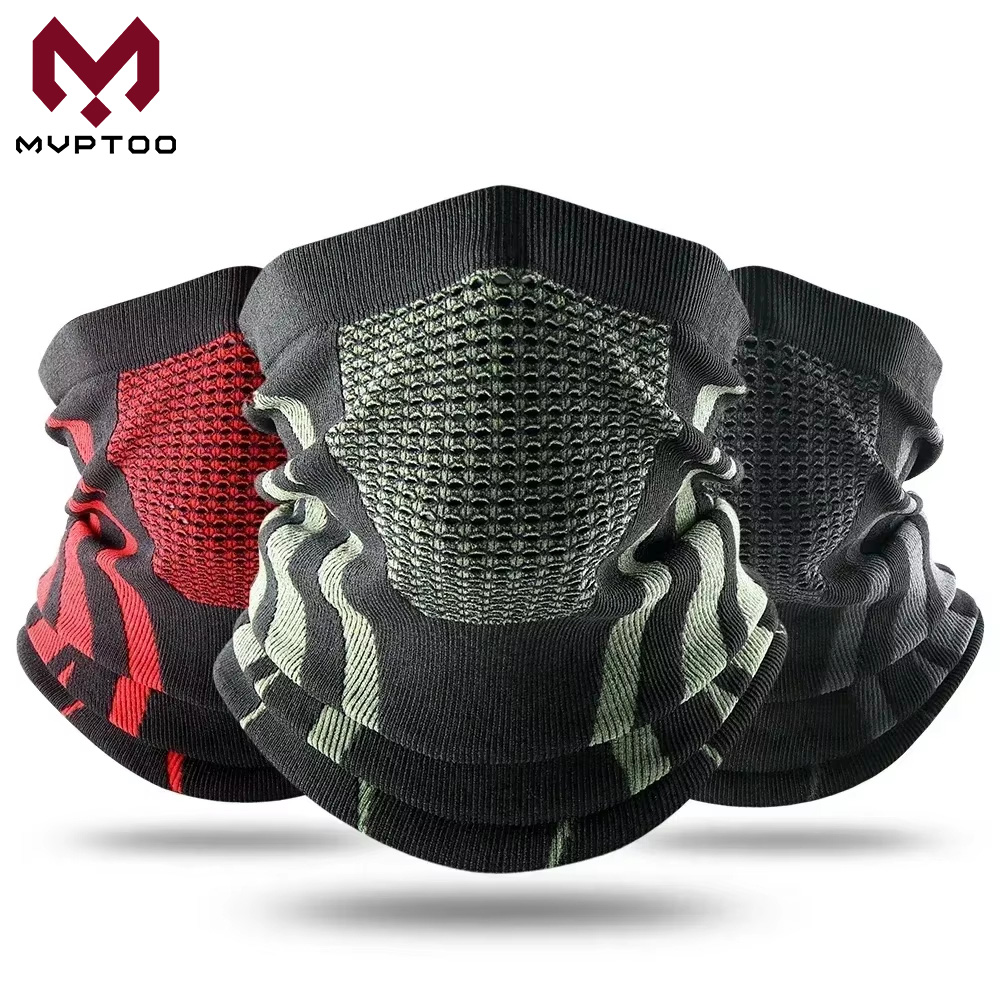 Neck Warmer Tube - Cincin Musim Dingin Tabung Bandana Lembut
