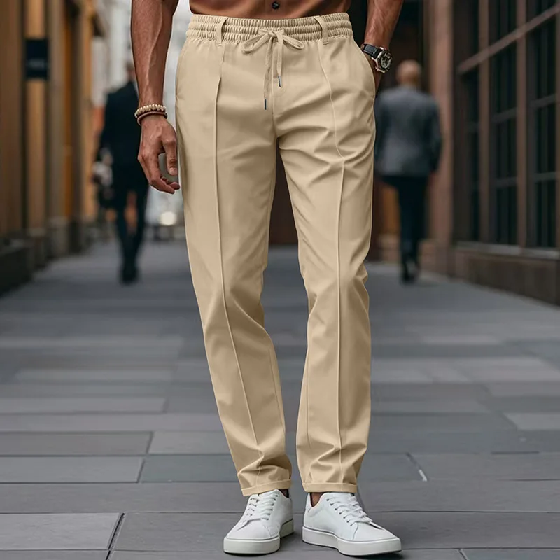 Celana Kasual Pria Gaya Amerik - Skinny Tie Men ulasan dan harga