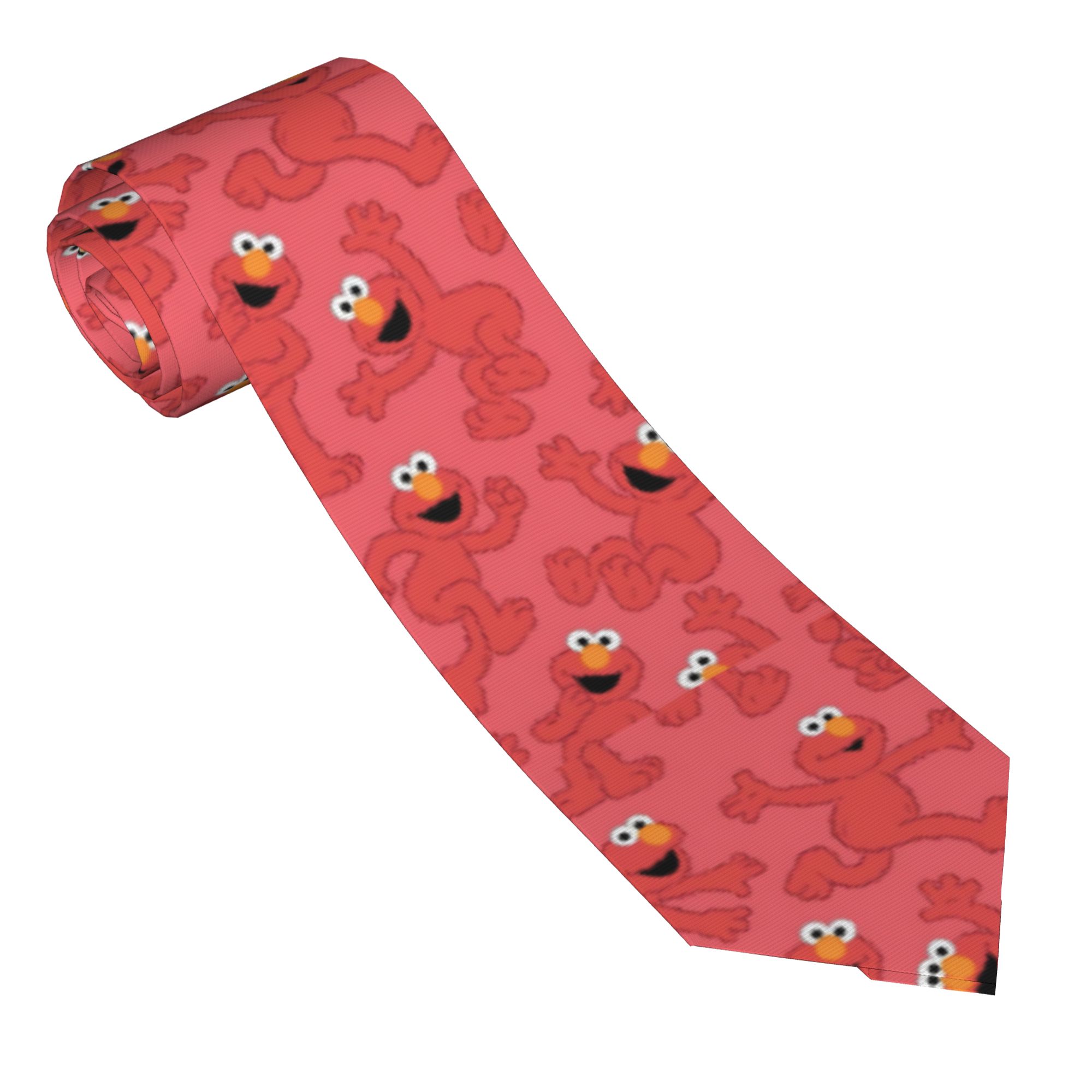 Dasi Kartun Sesames Streets 8  - Skinny Tie Men ulasan dan harga