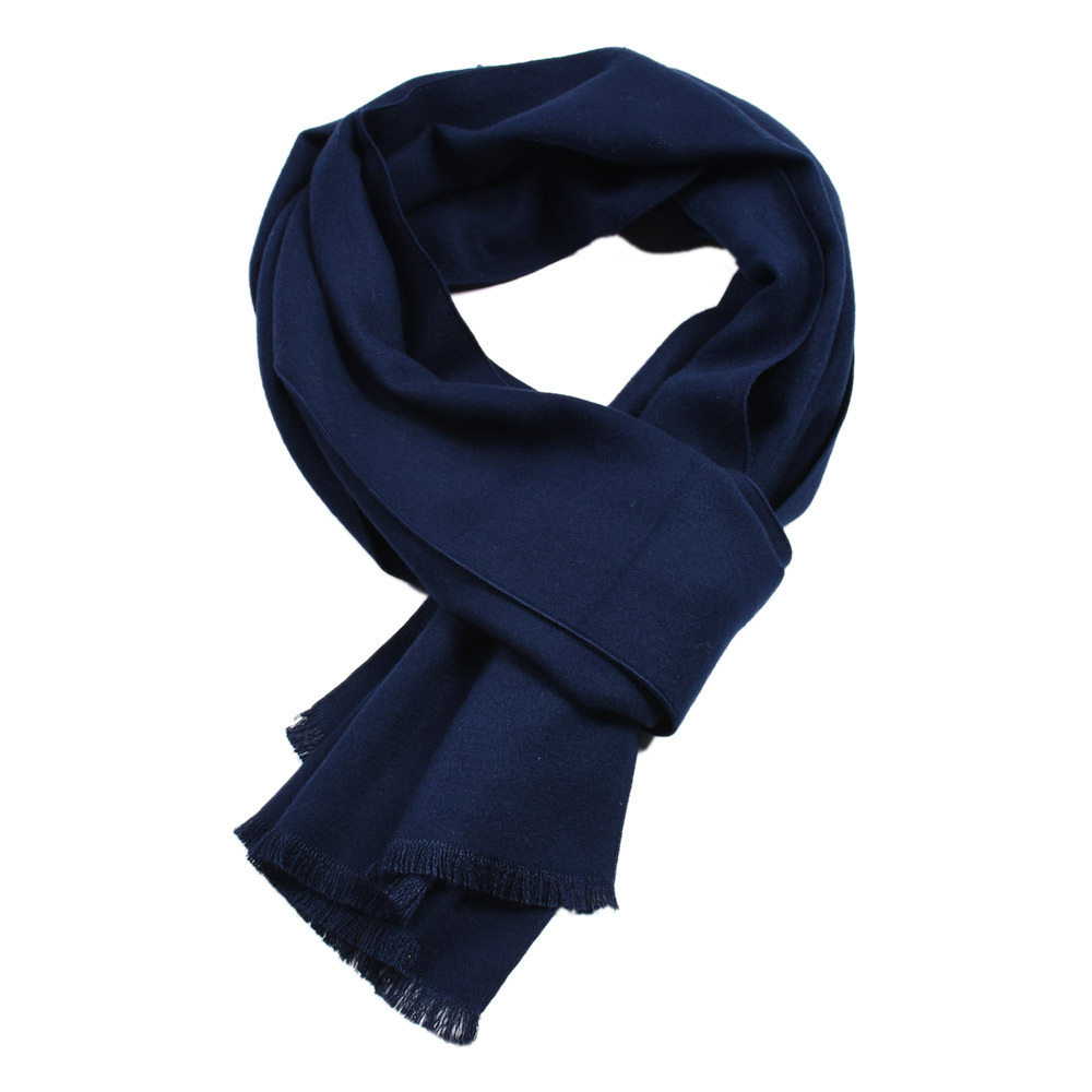 Syal kasmir warna polos, syal  - Muffler Men Wool ulasan dan harga