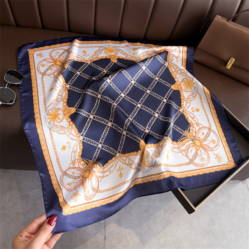 Syal Sutra Persegi Motif Ranta - Scarf Silk Square ulasan dan harga