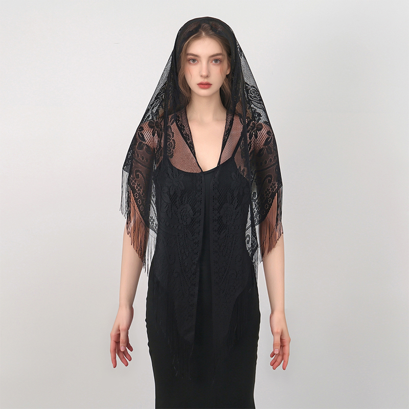 Syal Renda Bordir Baru Selenda - Stole Wedding Shawl ulasan dan harga