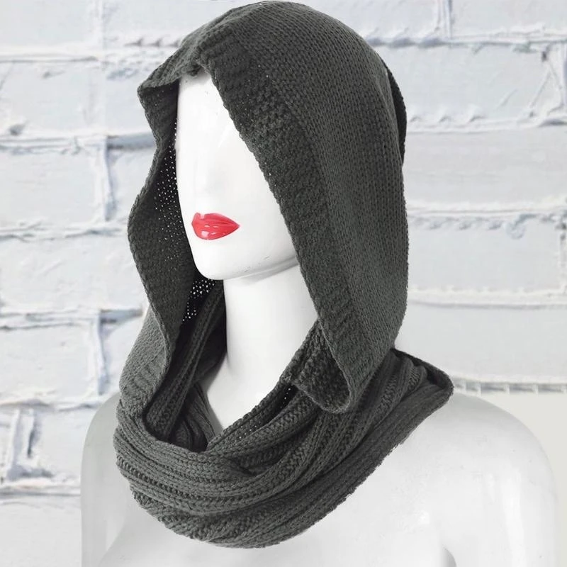 Topi Musim Dingin 50LE untuk W - Infinity Scarf Knit ulasan dan harga