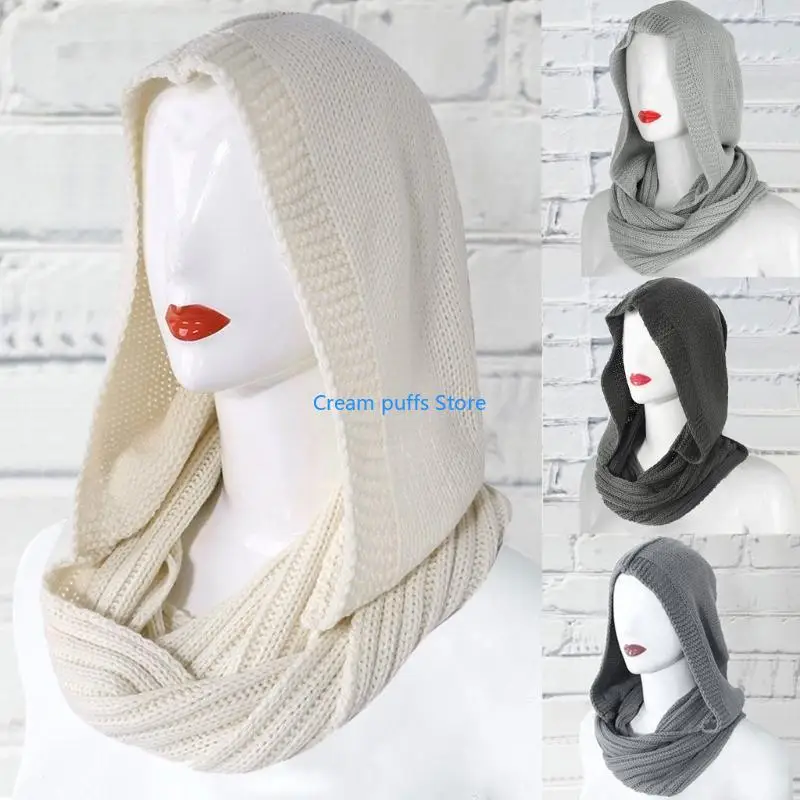 Topi Musim Dingin 50LE untuk W - Infinity Scarf Knit ulasan dan harga