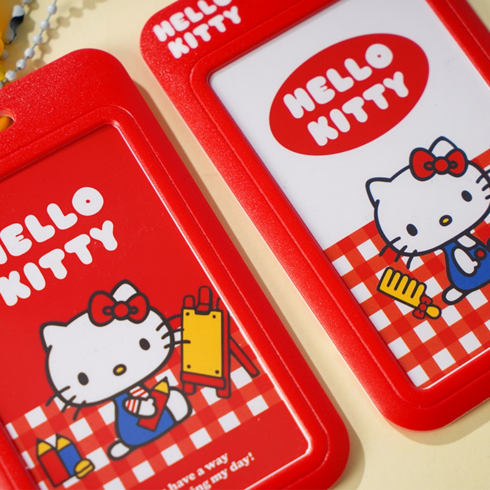 Tempat Kartu Identitas Hello K - Lanyard Badge Holder ulasan dan harga