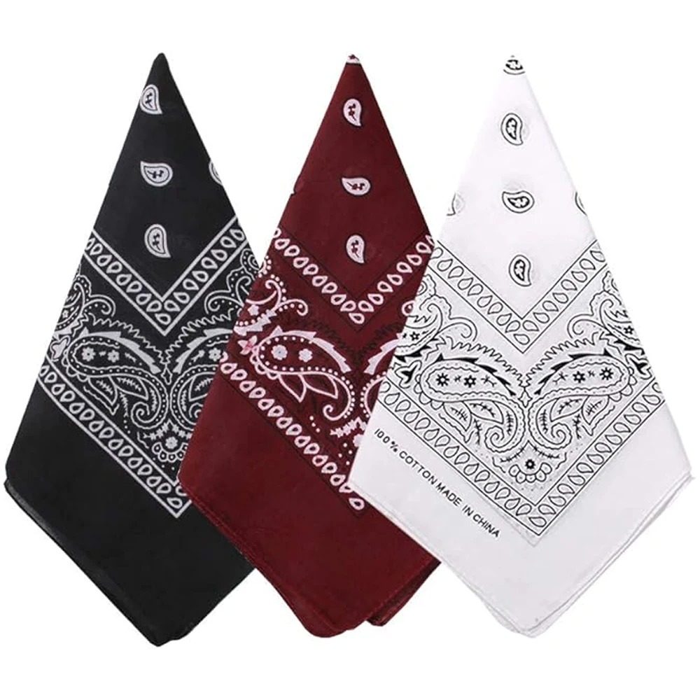 Bandana Unisex Pria Wanita, Pe - Handkerchief Cotton Men ulasan dan harga