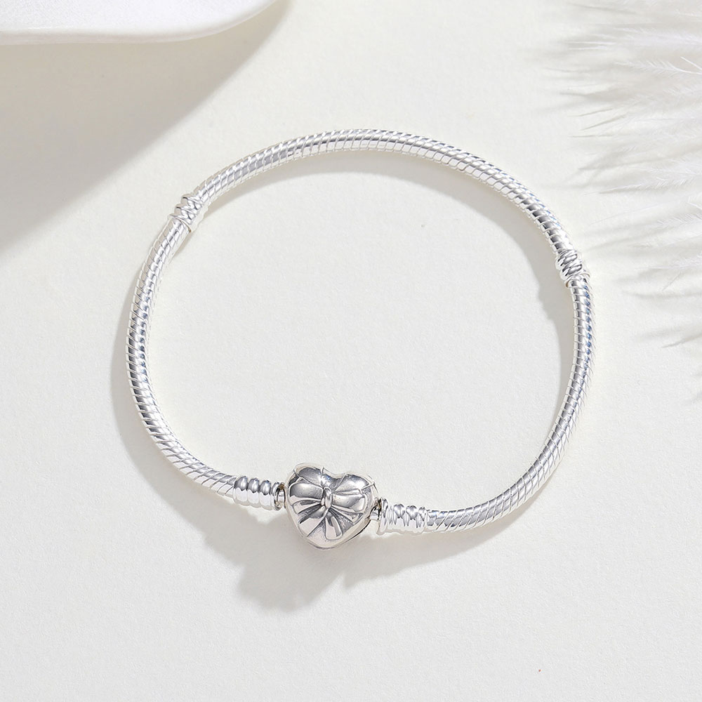 Gelang Rantai Ular Perak Sterl - Tie Clip Silver ulasan dan harga