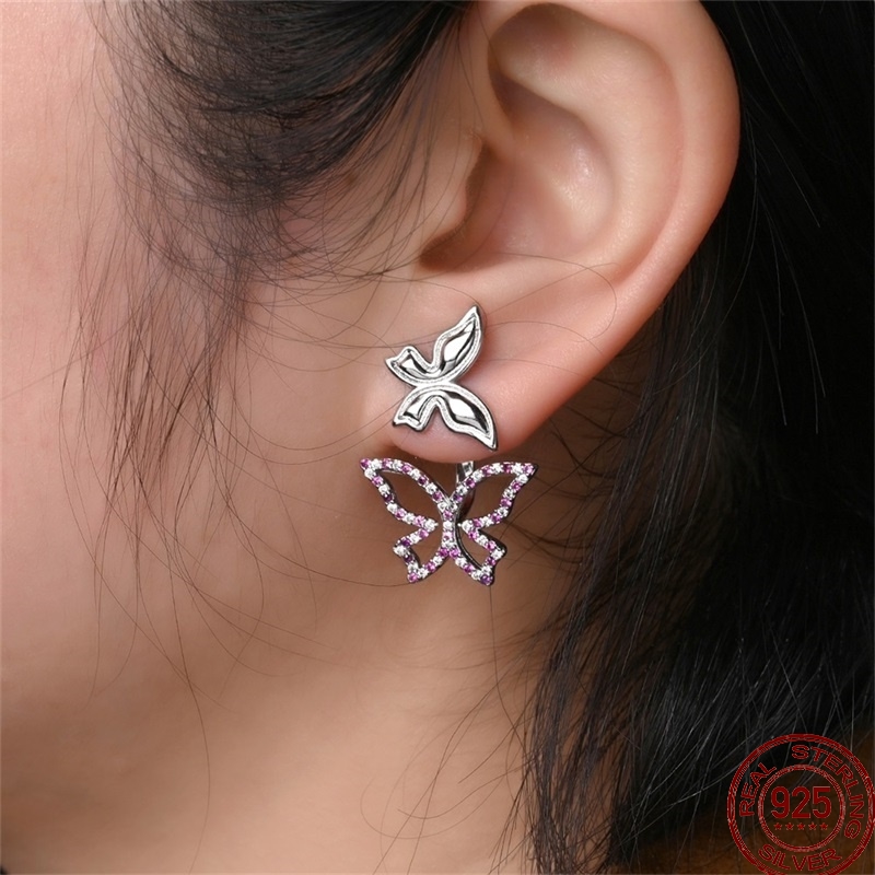 Anting-anting desain hati mani - Tie Clip Silver ulasan dan harga