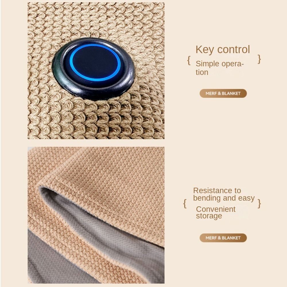 Selimut Pemanas Elektrik USB F - Woven Scarf Blanket ulasan dan harga