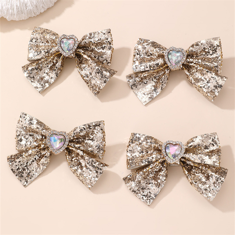 Jepit Rambut Pita Emas dan Per - Tie Clip Silver ulasan dan harga