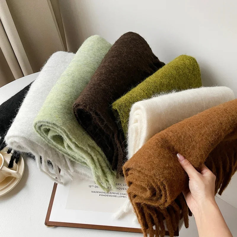Syal Wanita Musim Gugur Musim  - Muffler Men Wool ulasan dan harga