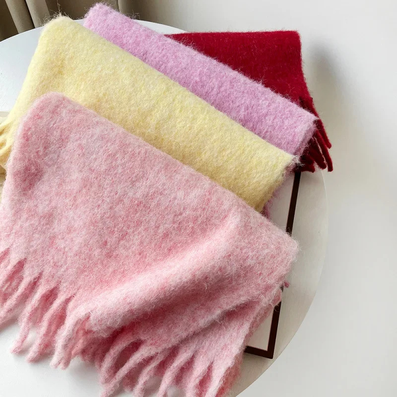 Syal Wanita Musim Gugur Musim  - Muffler Men Wool ulasan dan harga