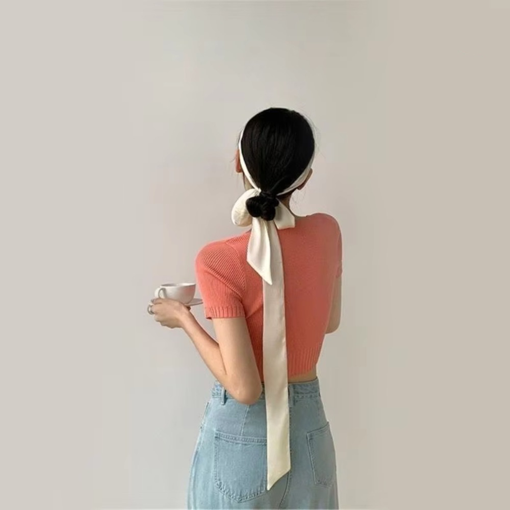 Ikat Rambut Sutra Halus untuk  - Head Wrap Turban ulasan dan harga