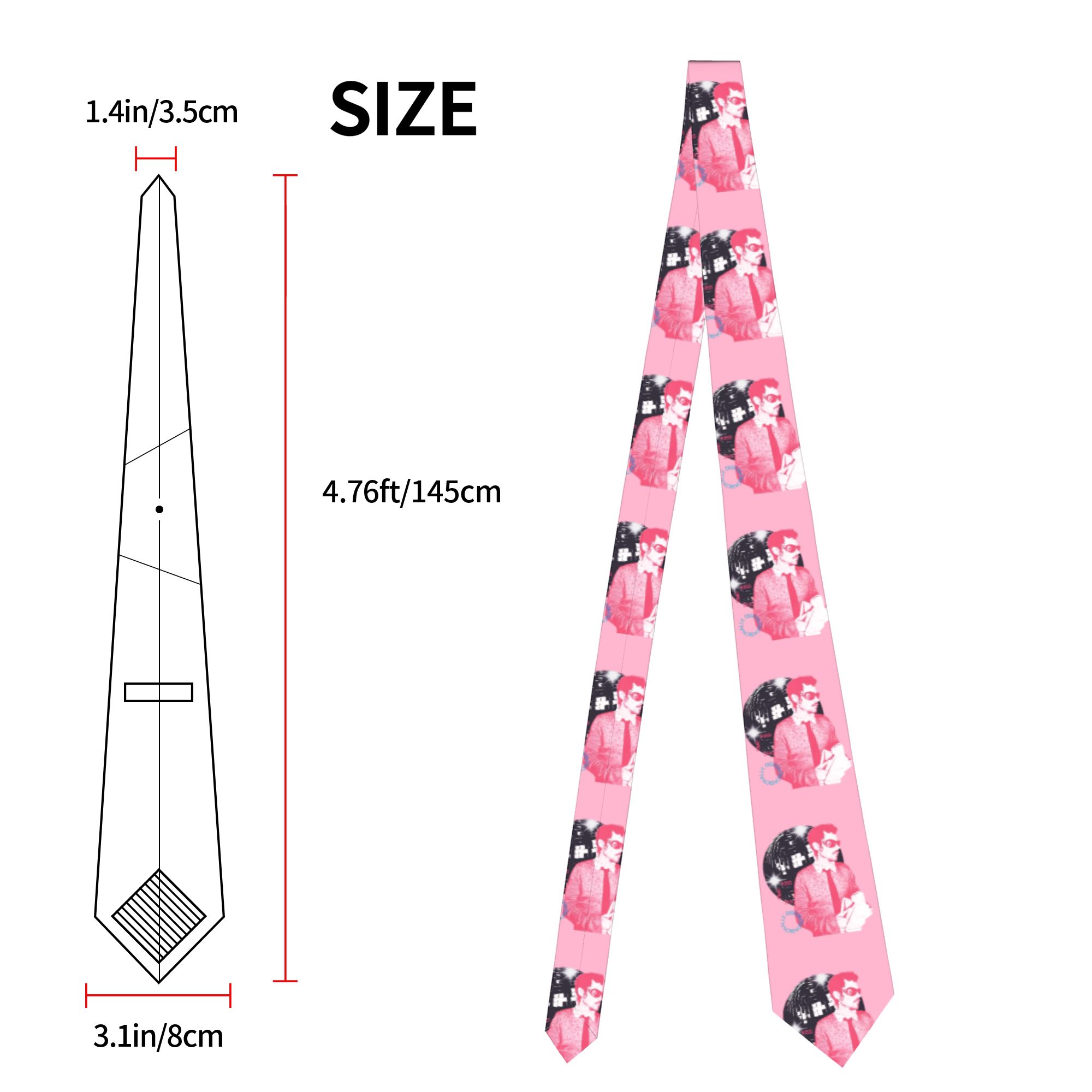 Dasi Lebar Pria Harrys Styles  - Skinny Tie Men ulasan dan harga