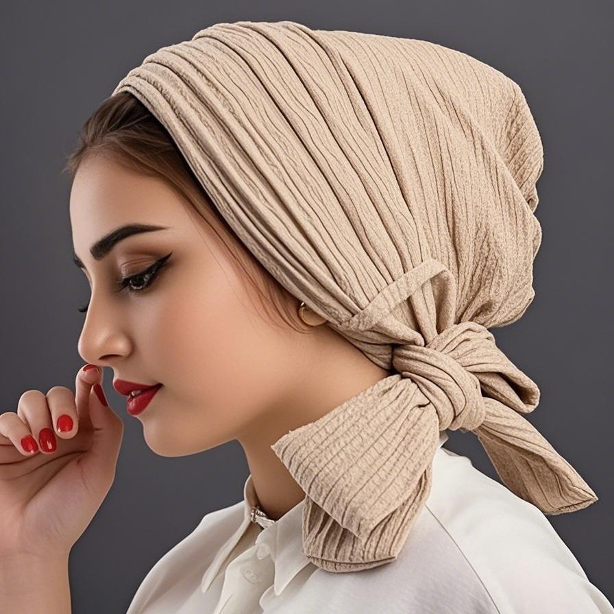 Topi Turban Rajut Mewah untuk  - Head Wrap Turban ulasan dan harga