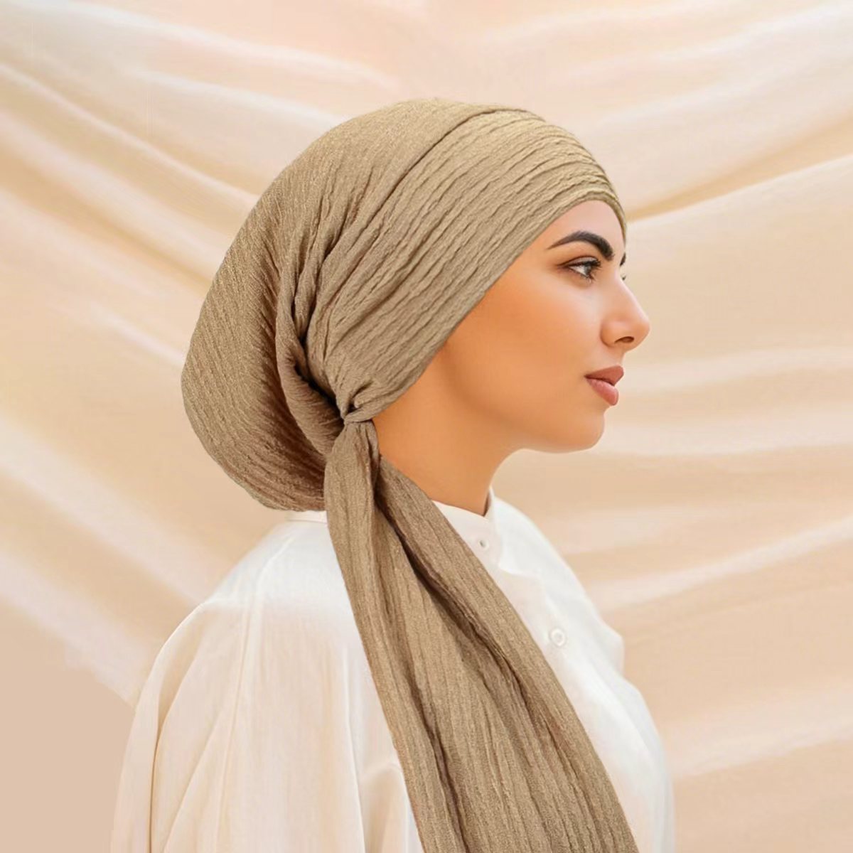 Topi Turban Rajut Mewah untuk  - Head Wrap Turban ulasan dan harga