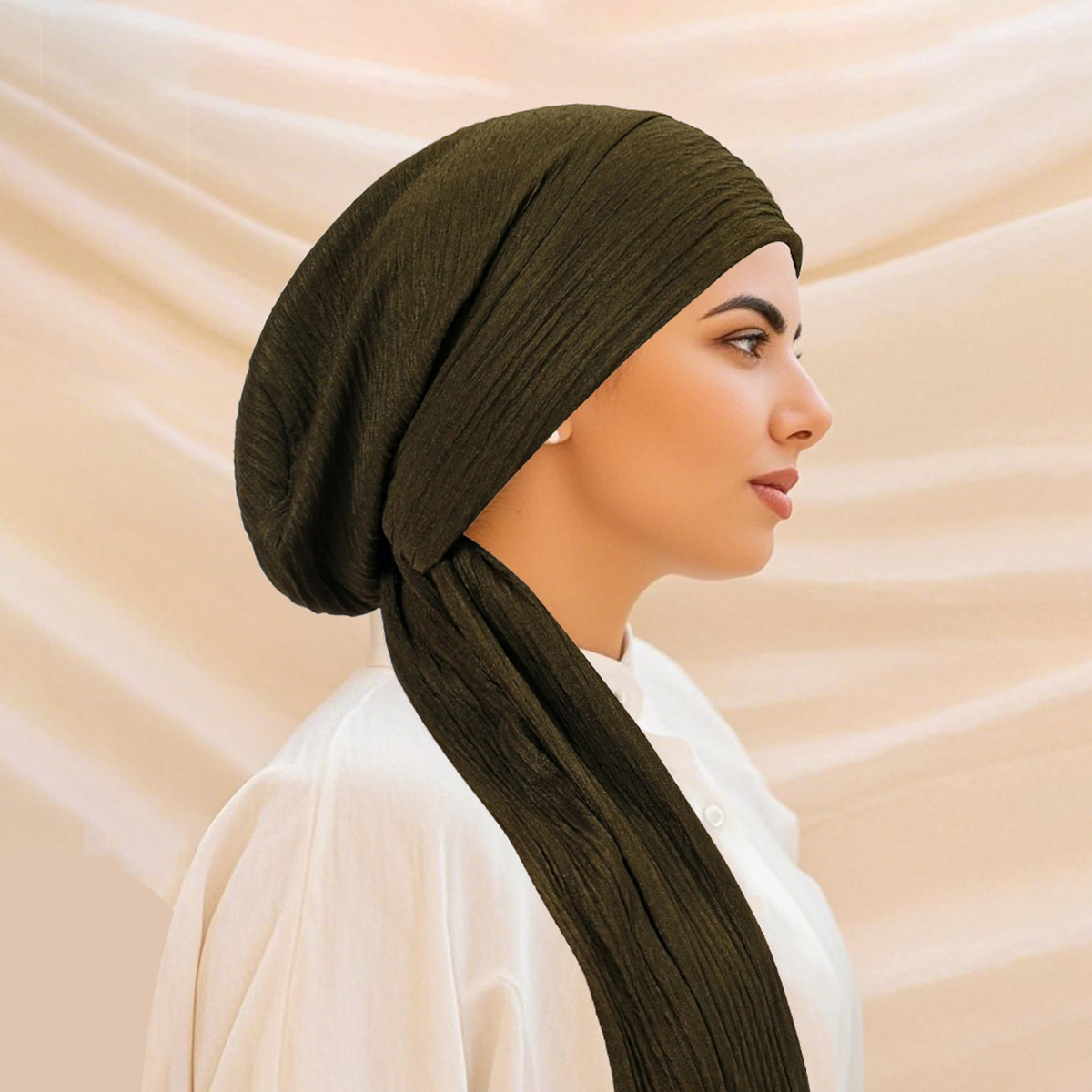 Topi Turban Rajut Mewah untuk  - Head Wrap Turban ulasan dan harga