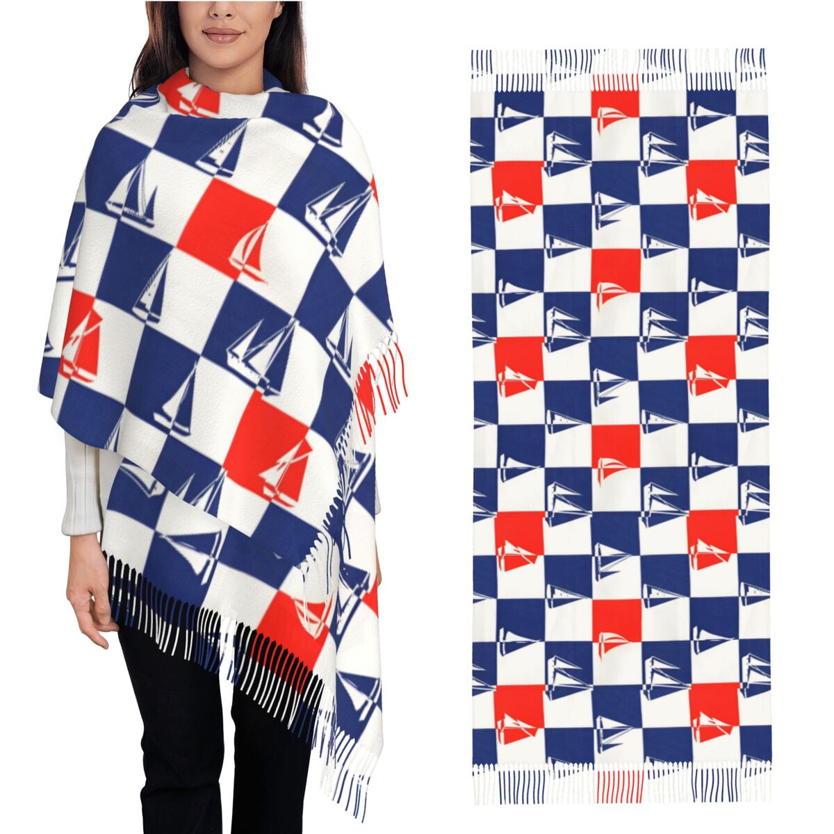 Selendang Pashmina Musim Gugur - Pashmina Wrap Large ulasan dan harga