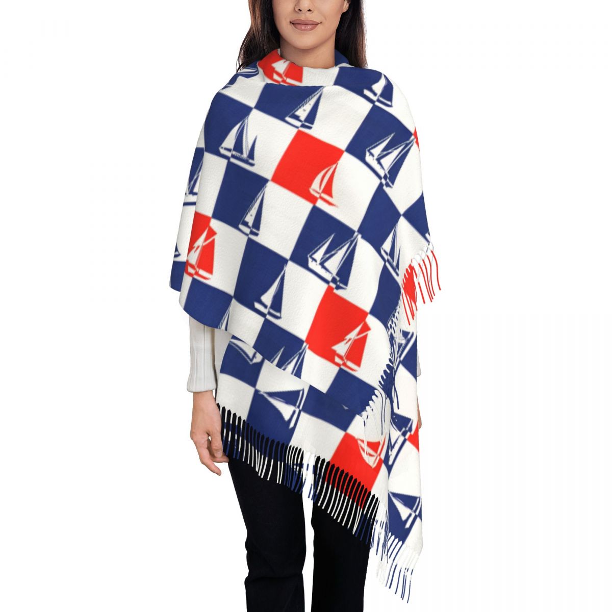 Selendang Pashmina Musim Gugur - Pashmina Wrap Large ulasan dan harga