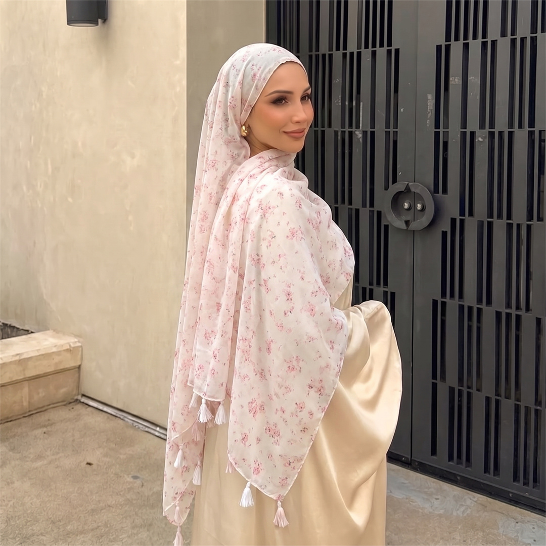 Hijab Wanita Berumbai, Syal Le - Face Scarf Mask ulasan dan harga