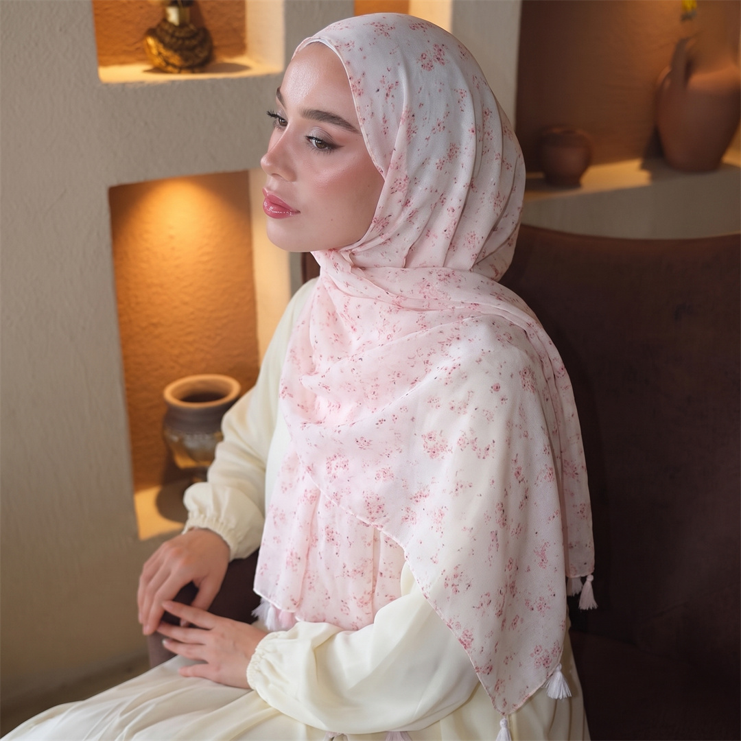 Hijab Wanita Berumbai, Syal Le - Face Scarf Mask ulasan dan harga