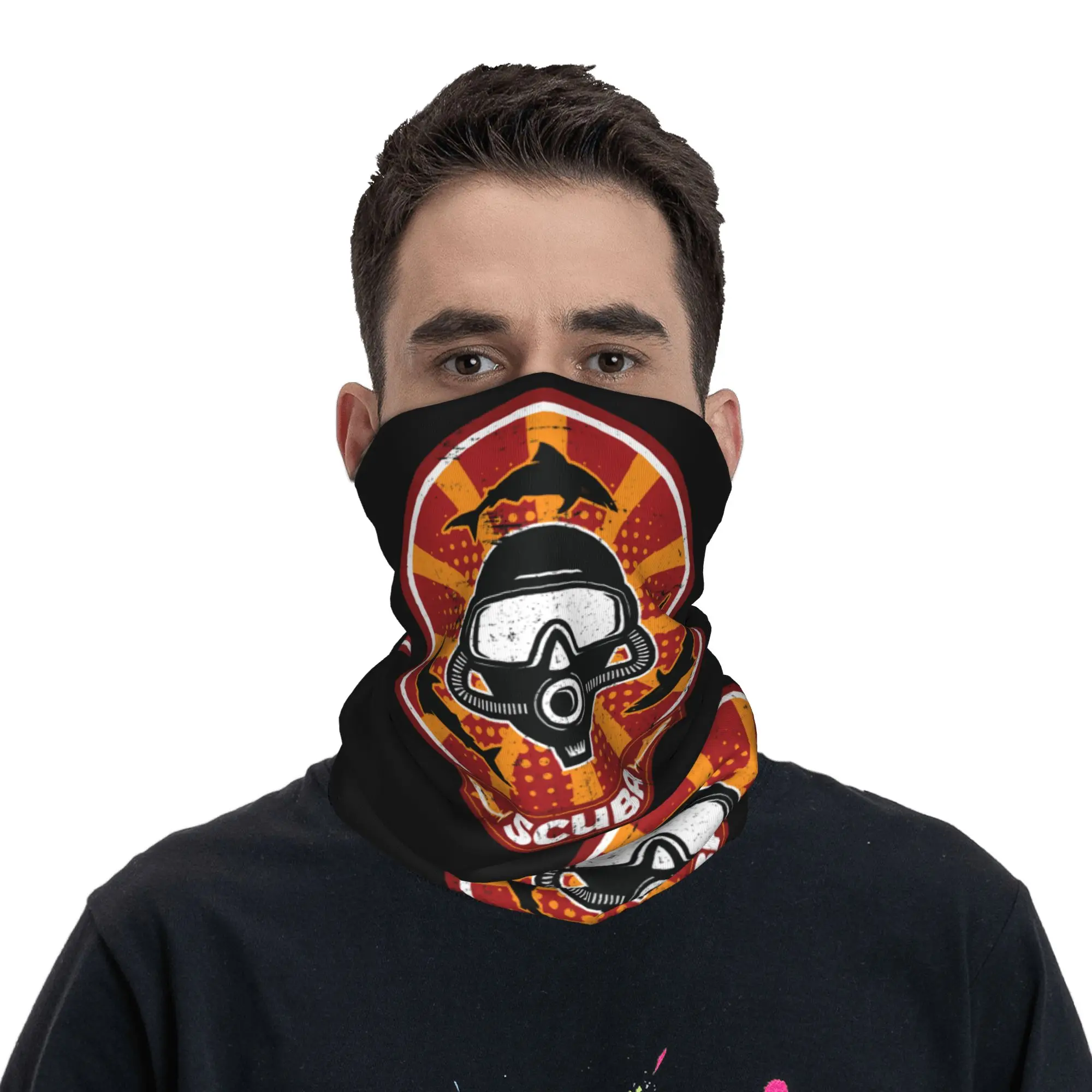 Penutup Kepala Selam Scuba Div - Neck Warmer Tube ulasan dan harga