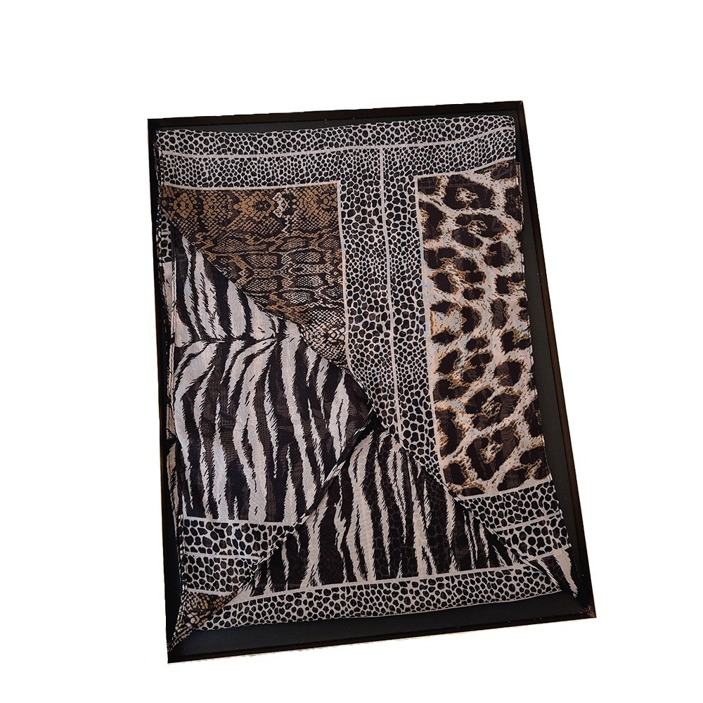 Syal Sutra Panjang Kecil Macan - Silk Tie Striped ulasan dan harga