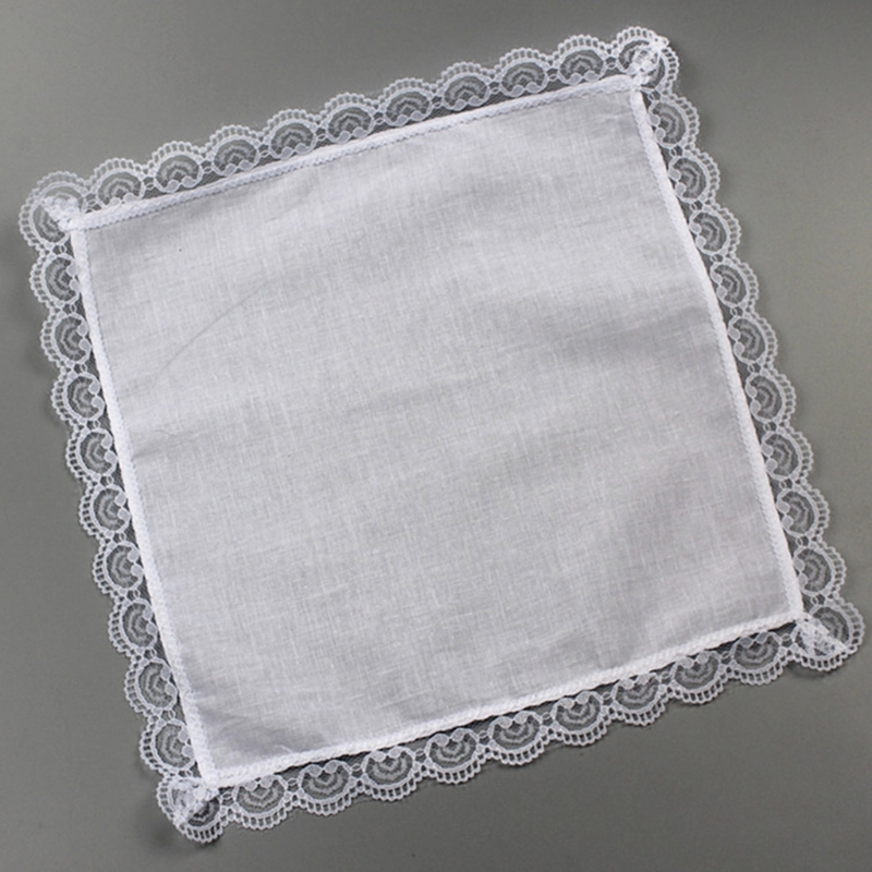 D0UB Sapu Tangan Putih Ringan  - Handkerchief Cotton Men ulasan dan harga