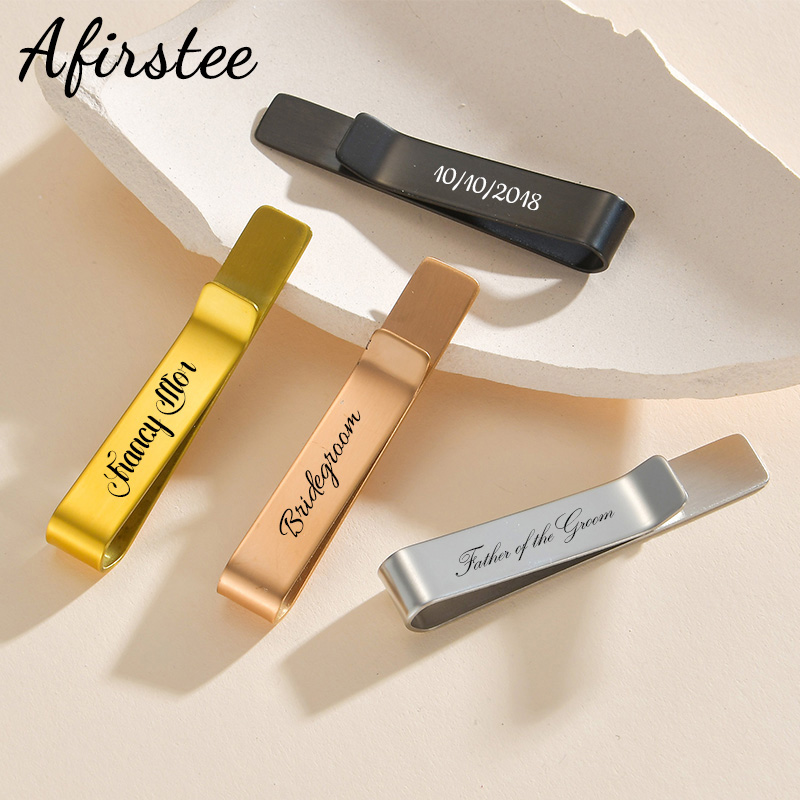Afirstee Klip Dasi Nama Teruki - Tie Bar Set Gift ulasan dan harga