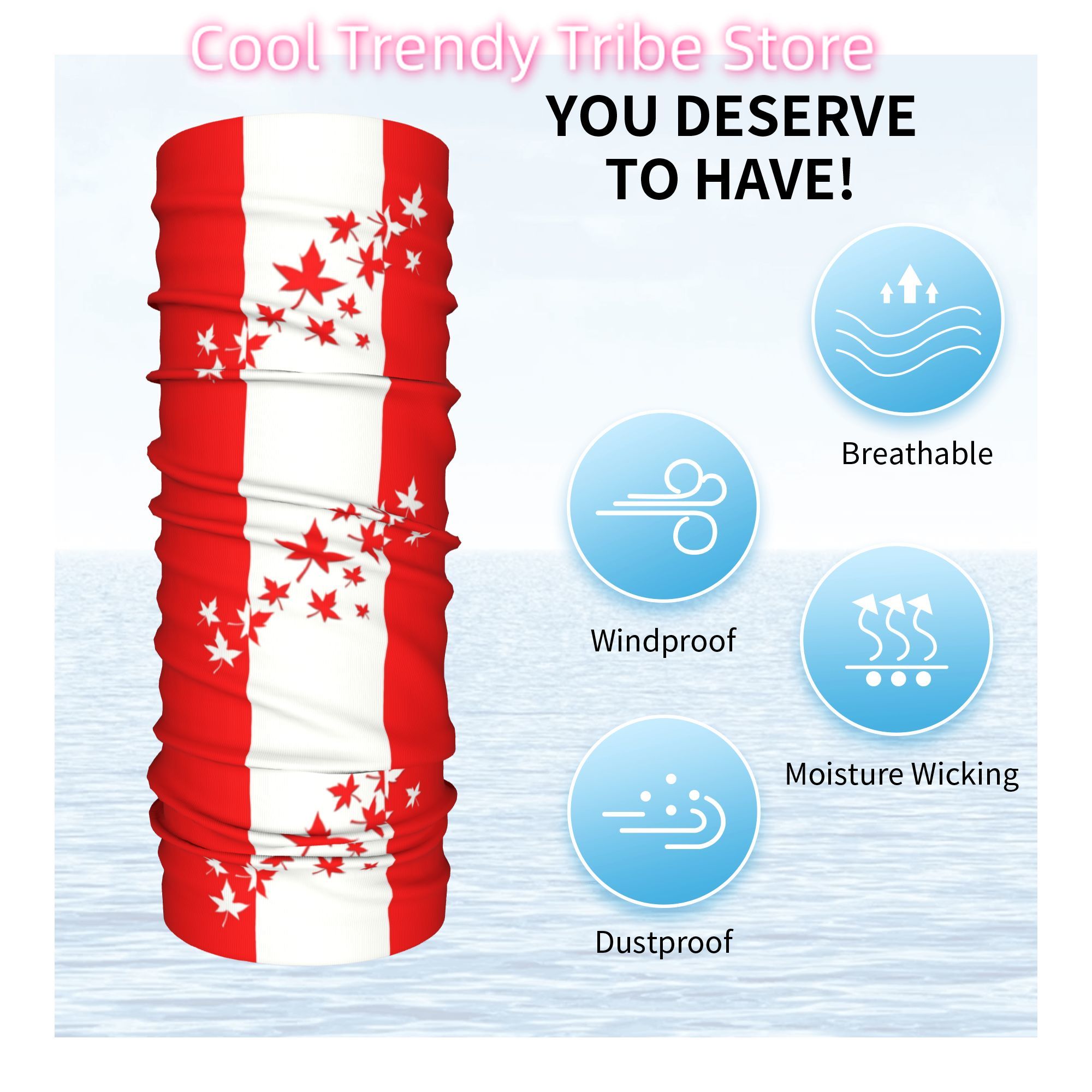 Penutup Kepala Musim Dingin Mo - Neck Warmer Tube ulasan dan harga