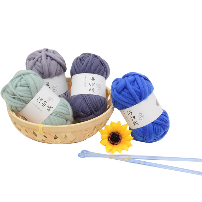 Benang Wol Kasar Islandia 50g, - Woven Scarf Blanket ulasan dan harga