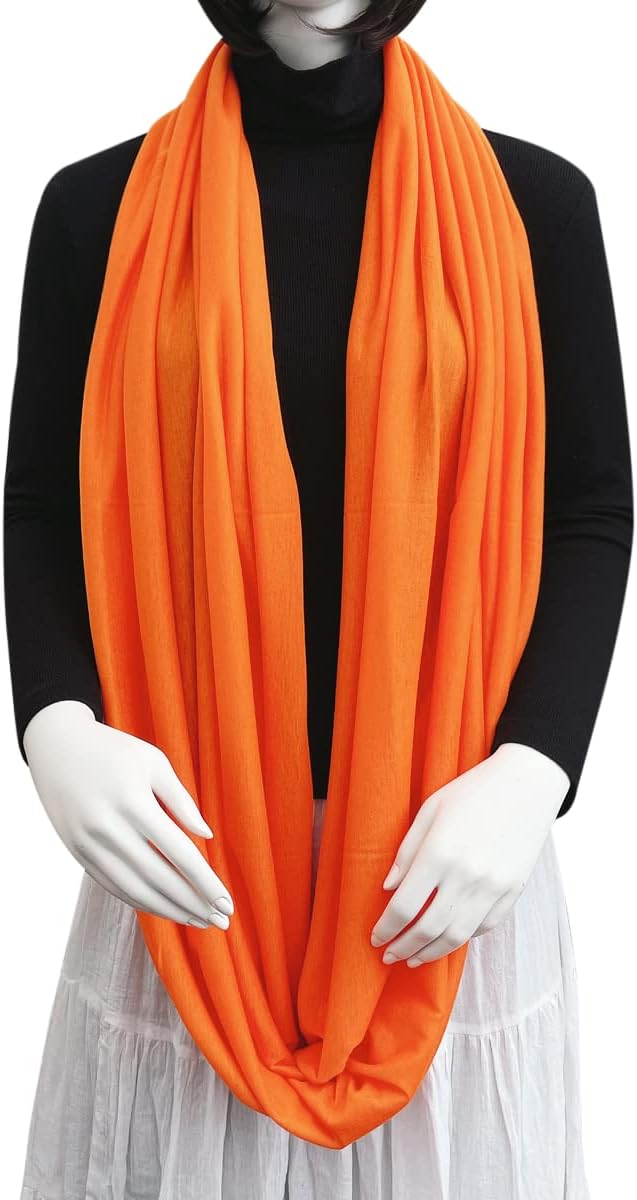 Syal Infinity Ringan Lembut de - Infinity Scarf Knit ulasan dan harga