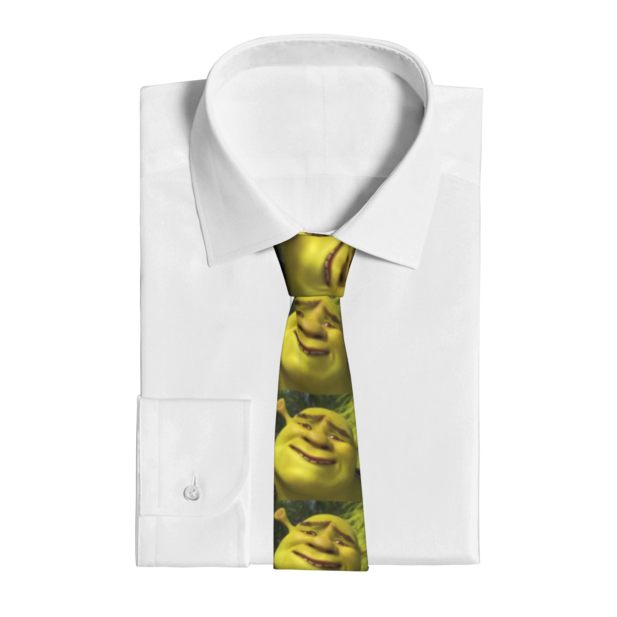 Dasi Anime Shrek Memes Pria Ba - Skinny Tie Men ulasan dan harga
