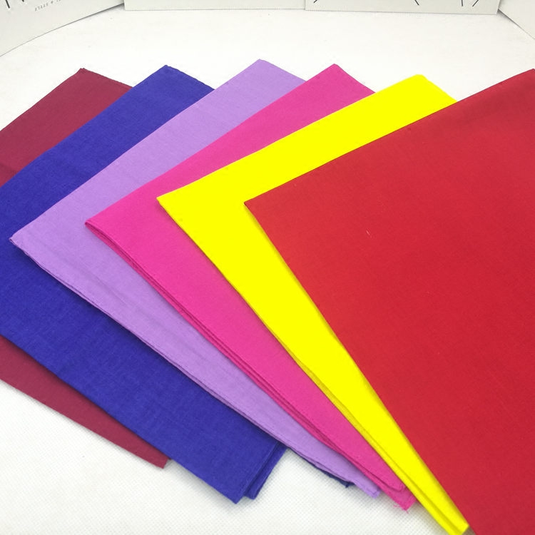 Turban Warna Murni Katun Hip-H - Bandana Cotton ulasan dan harga