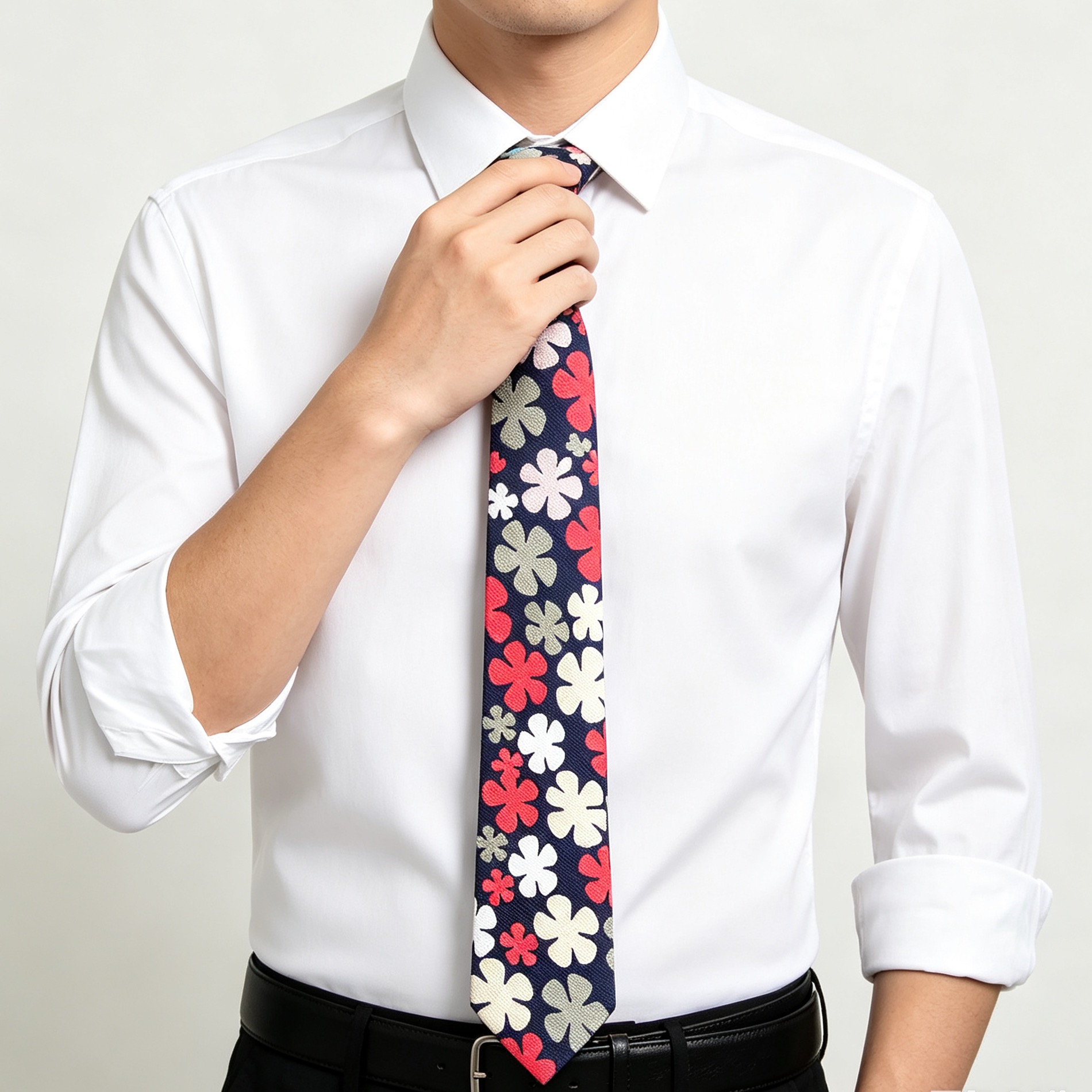 Dasi Pria Tipis Bahan Katun, D - Skinny Tie Men ulasan dan harga