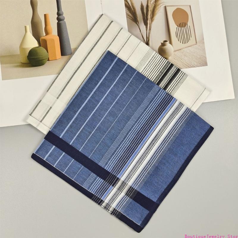 E1PE Stripes saputangan saputa - Handkerchief Cotton Men ulasan dan harga
