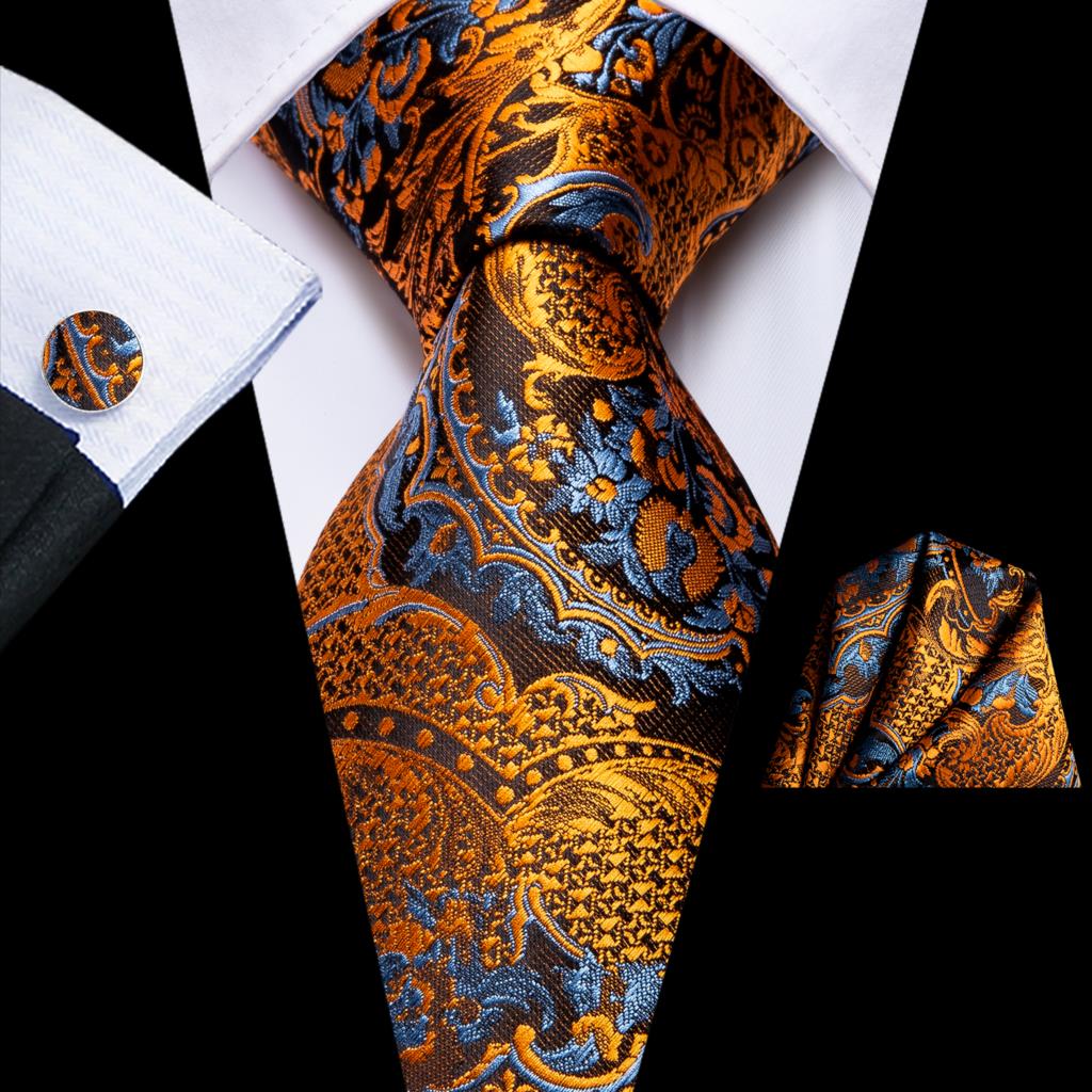 Dasi Pria Mewah 100% Sutra Mot - Pocket Square Set ulasan dan harga